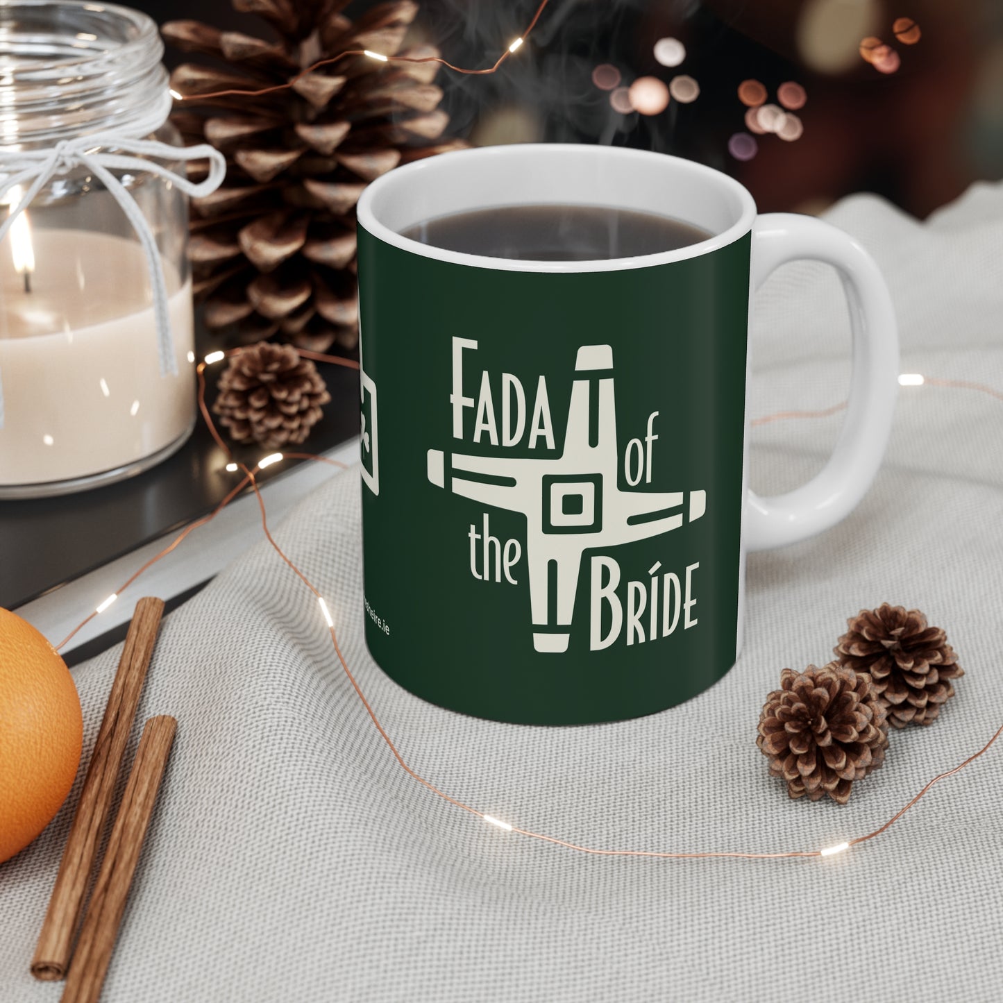 FADA of the BRÍDE  33cl White Ceramic Mug