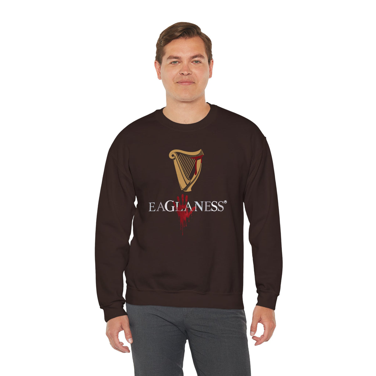 EAGLANESS Unisex Heavy Blend Crewneck Sweatshirt