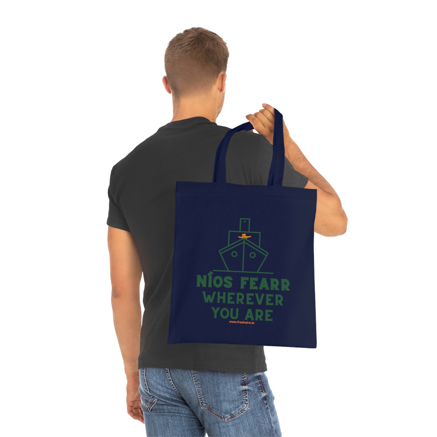 NÍOS FEARR, WHEREVER YOU ARE 100% Cotton Tote Bag