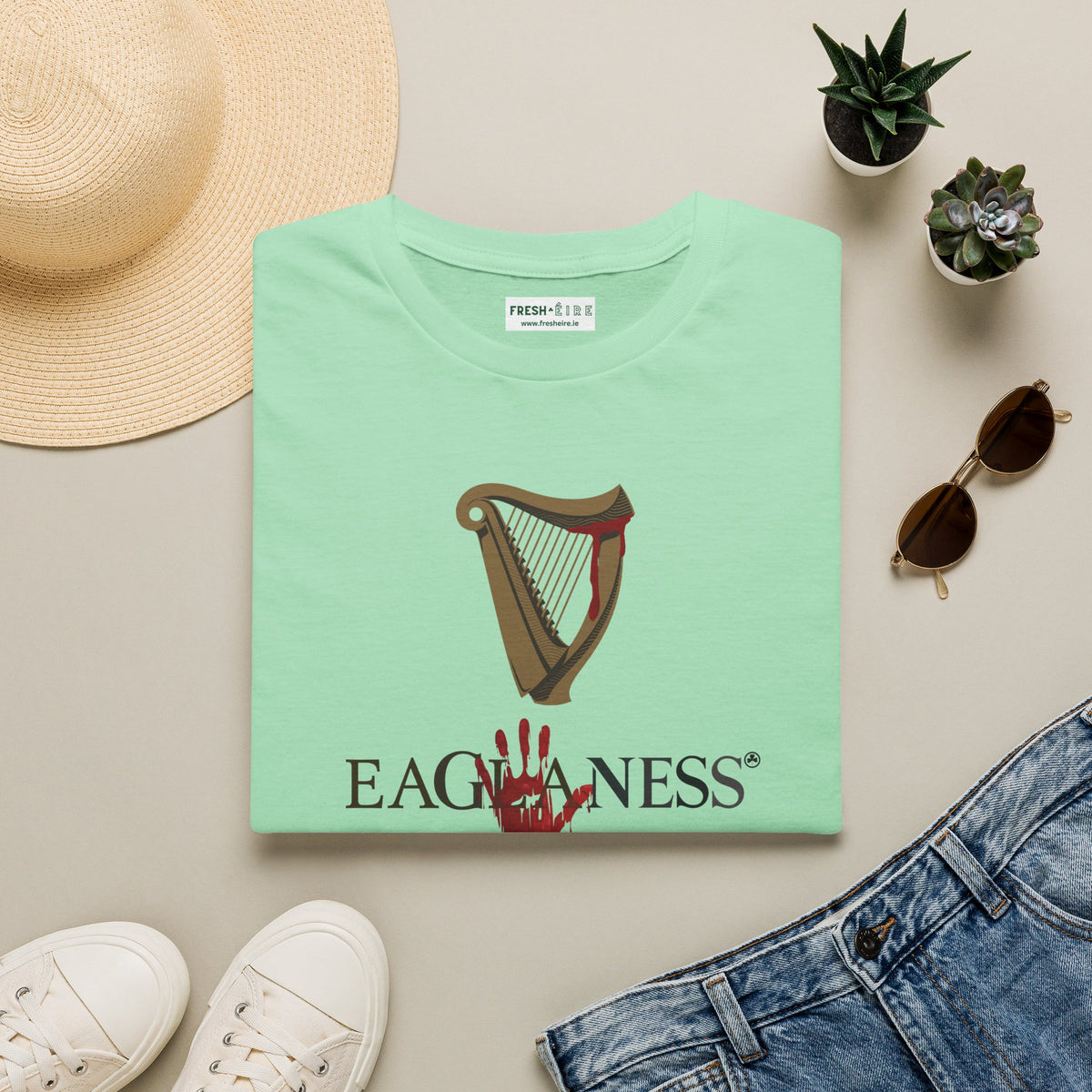 EAGLANESS 100% Cotton Unisex Softstyle T-Shirt