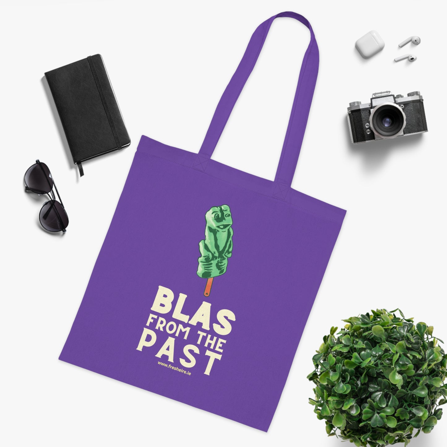 BLAS FROM THE PAST  100% Cotton Tote Bag
