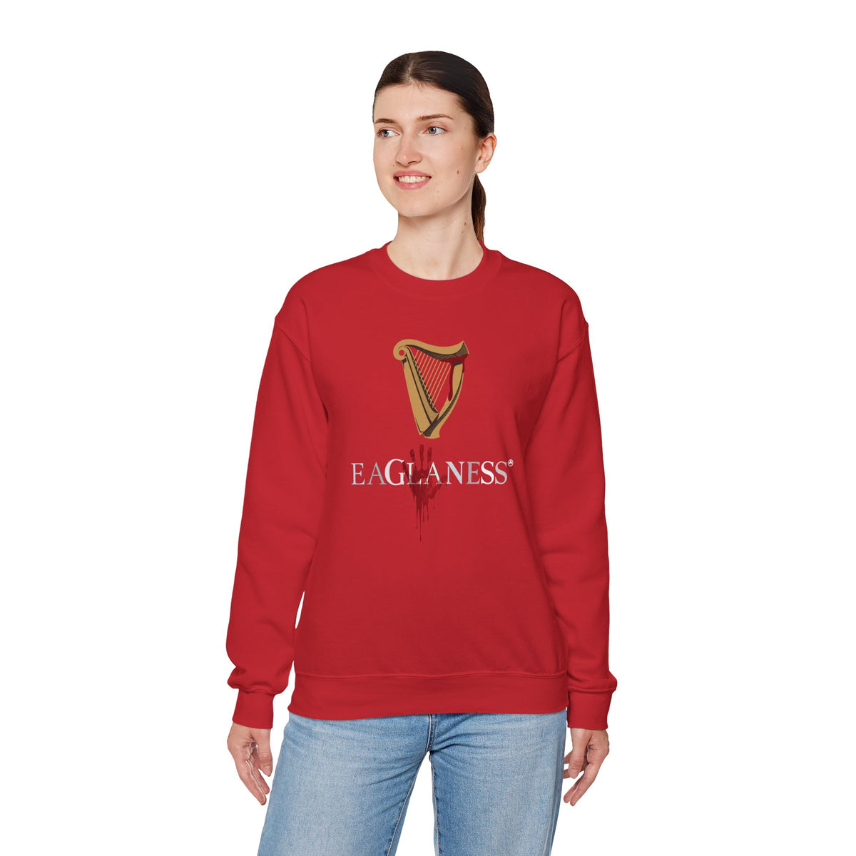 EAGLANESS Unisex Heavy Blend Crewneck Sweatshirt
