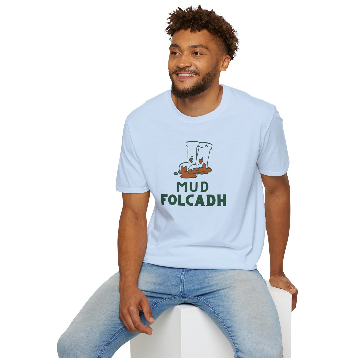 MUD FOLCADH Unisex Softstyle T-Shirt