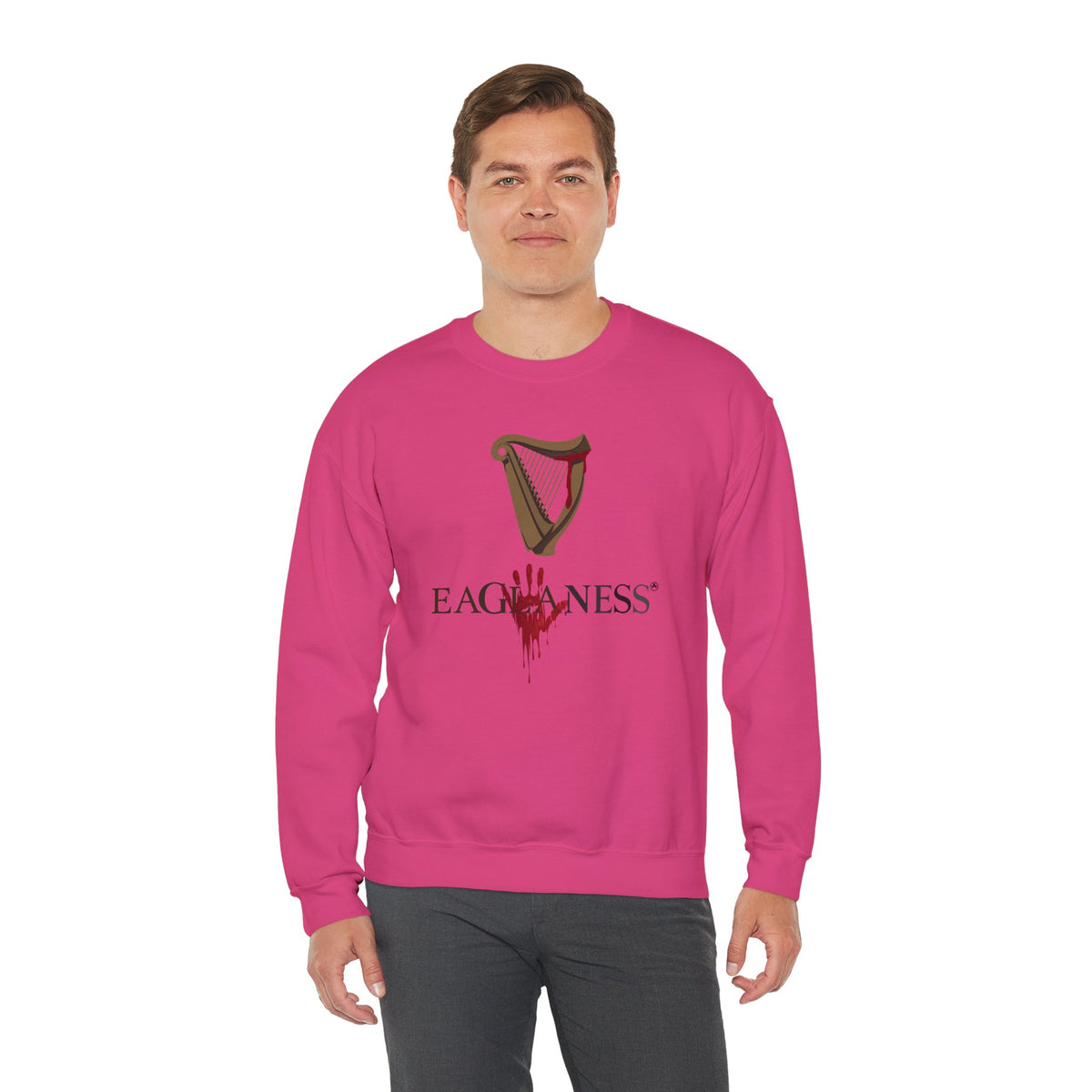 EAGLANESS Unisex Heavy Blend Crewneck Sweatshirt
