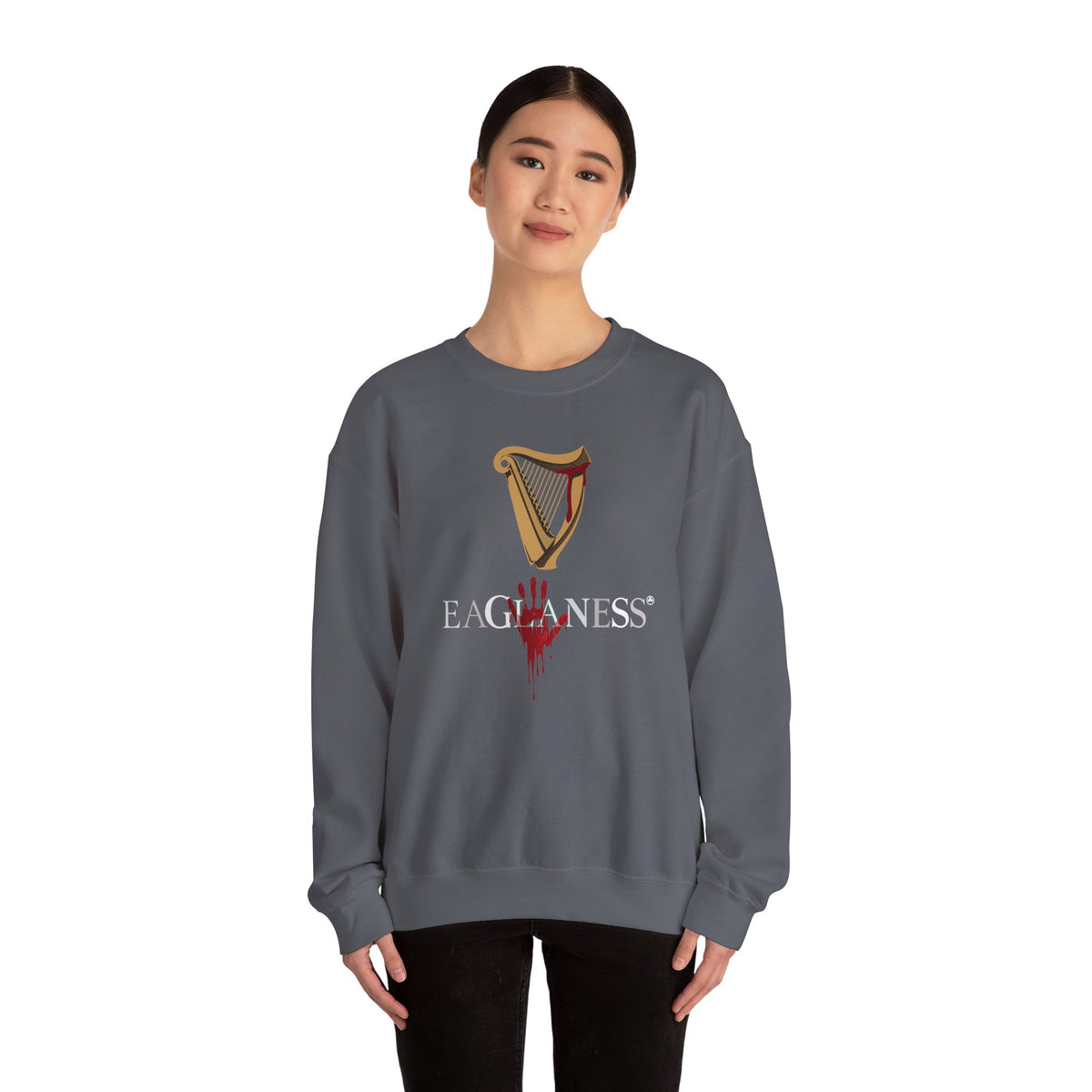 EAGLANESS Unisex Heavy Blend Crewneck Sweatshirt