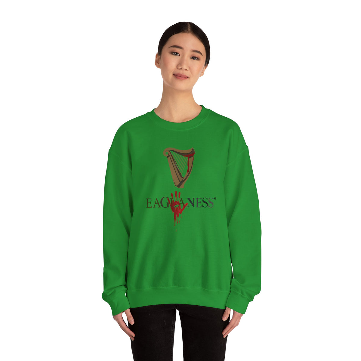 EAGLANESS Unisex Heavy Blend Crewneck Sweatshirt