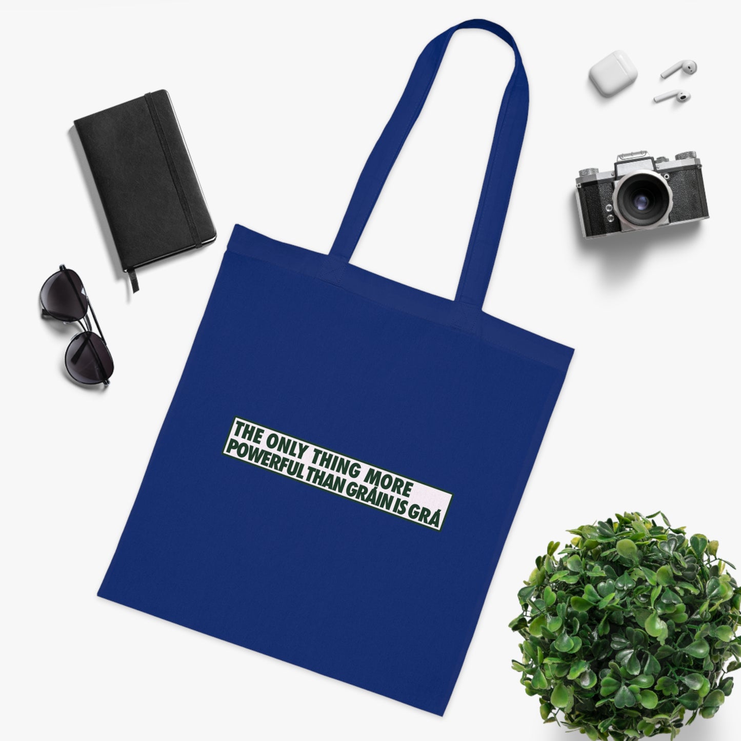 THE ONLY THING MORE POWERFUL THAN GRÁIN IS GRÁWoven Tote Bag