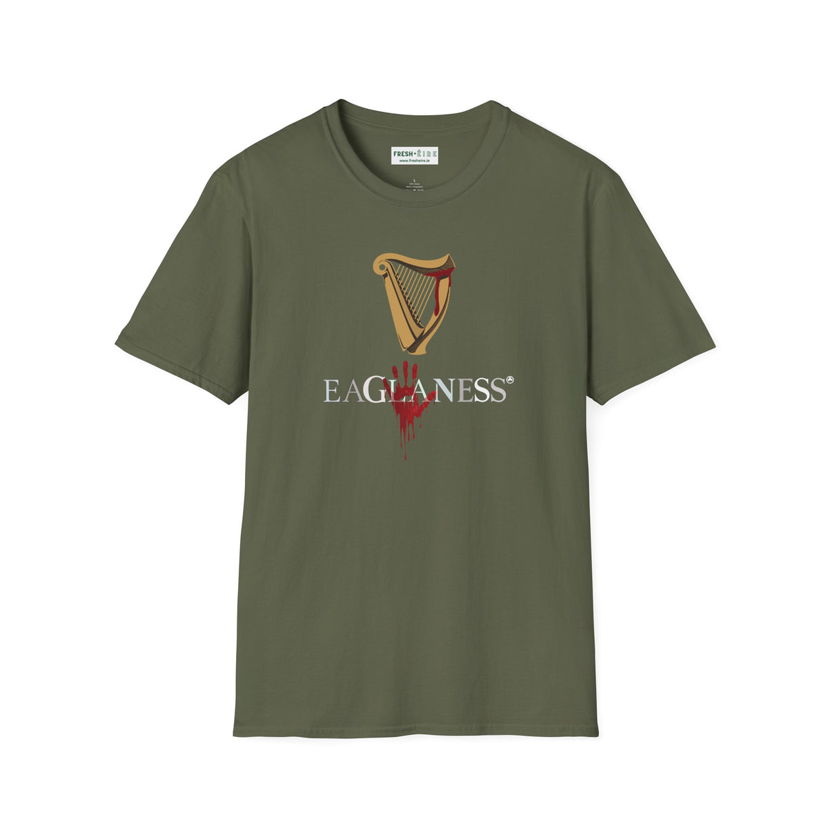 EAGLANESS 100% Cotton Unisex Softstyle T-Shirt