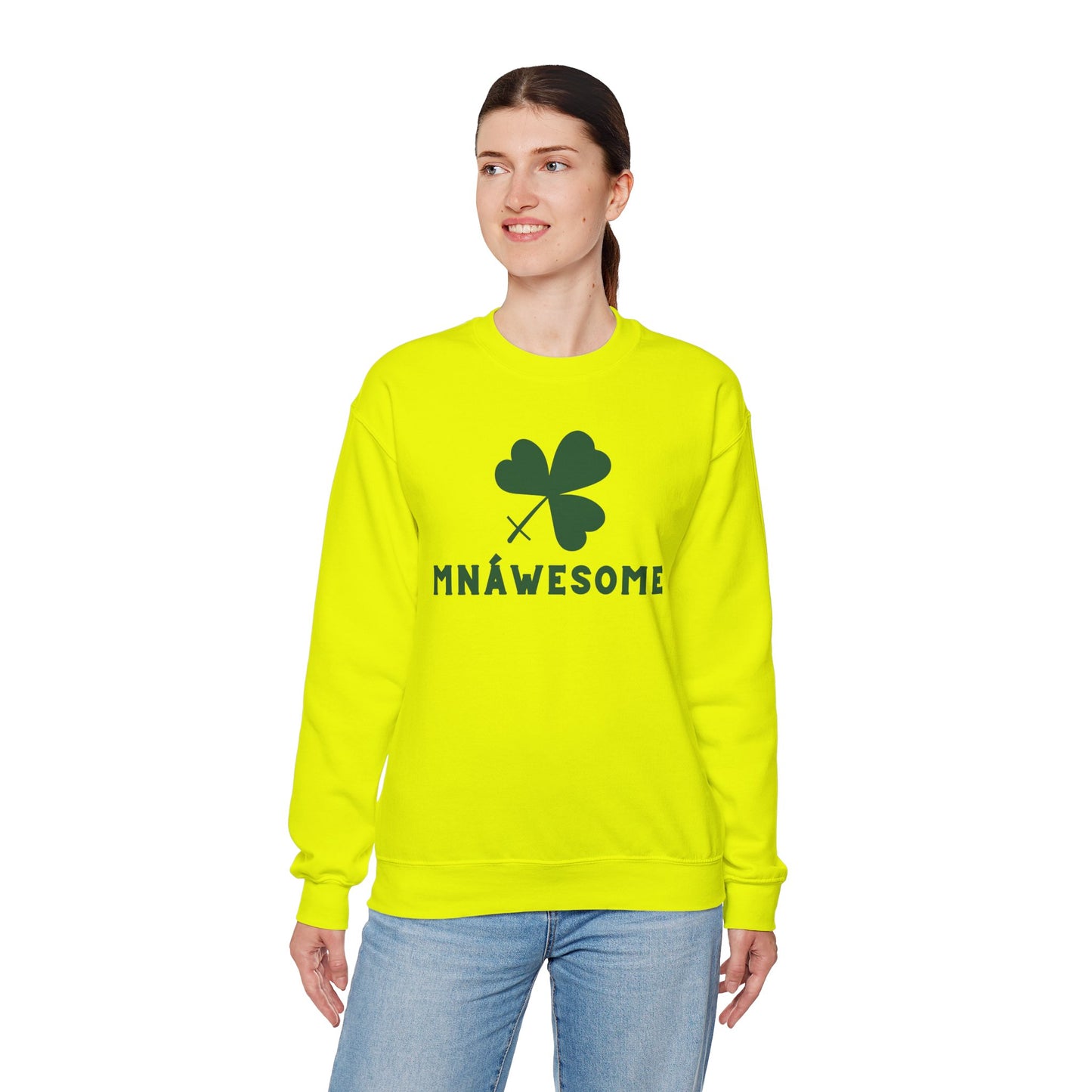 MNÁWESOME Unisex Heavy Blend Crewneck Sweatshirt