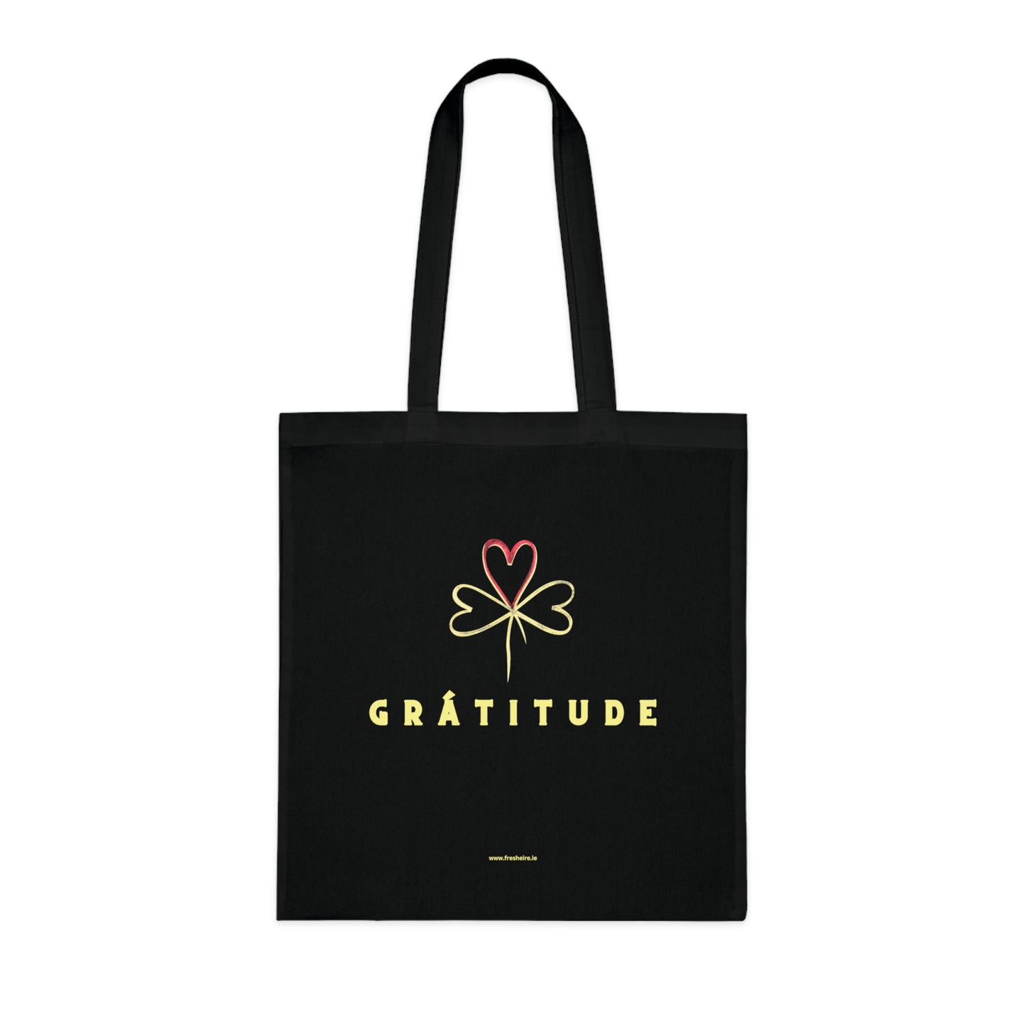 GRÁTITUDE Woven Tote Bag