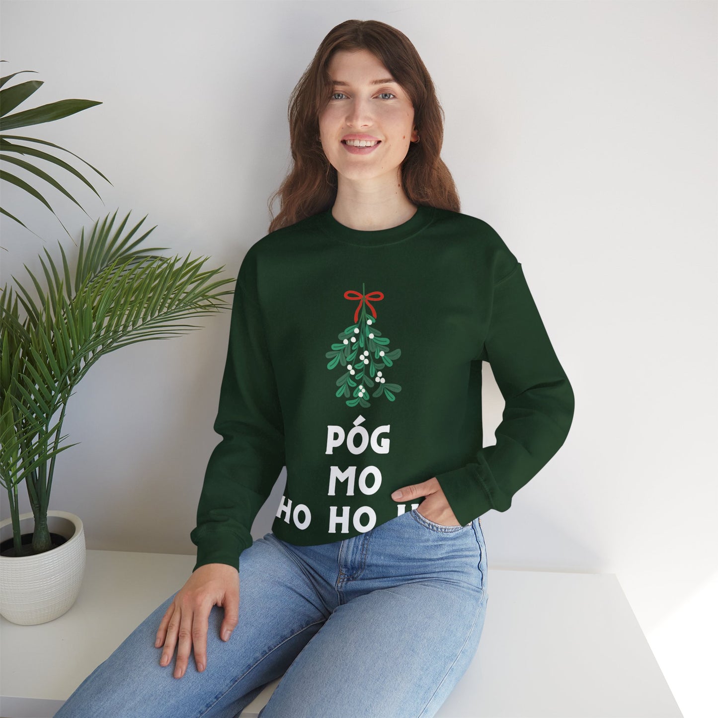PÓG MO HO HO HO Unisex Heavy Blend™ Crewneck Sweatshirt