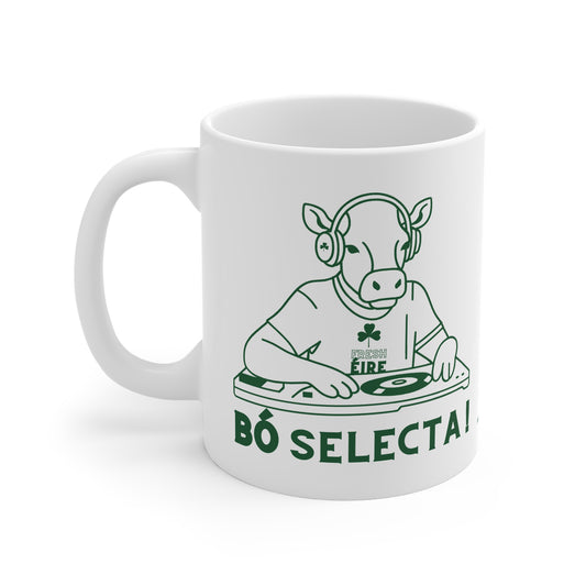 BÓ SELECTA!  33cl White Ceramic Mug