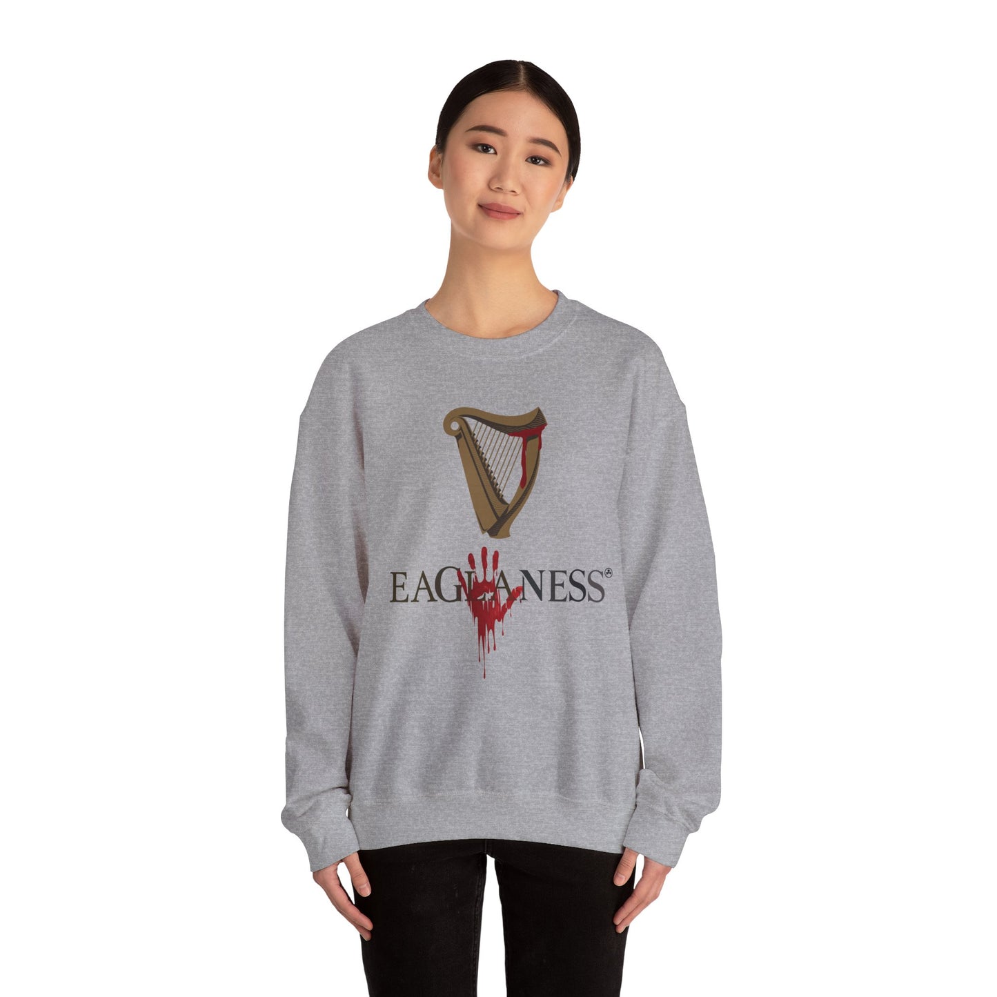 EAGLANESS Unisex Heavy Blend Crewneck Sweatshirt
