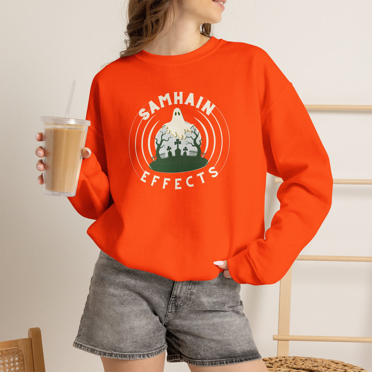 SAMHAIN EFFECTS Unisex Heavy Blend Crewneck Sweatshirt