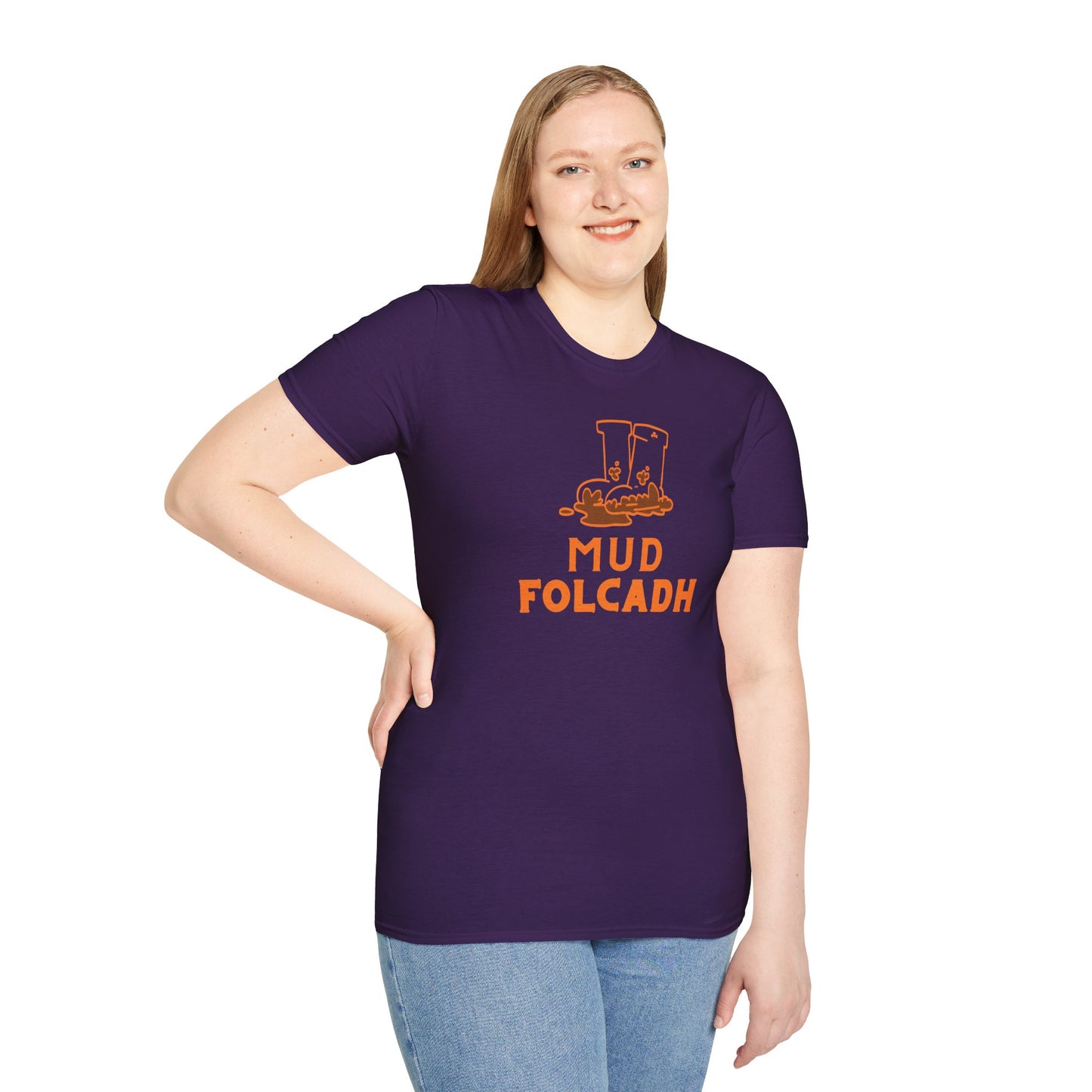 MUD FOLCADH Unisex Softstyle T-Shirt