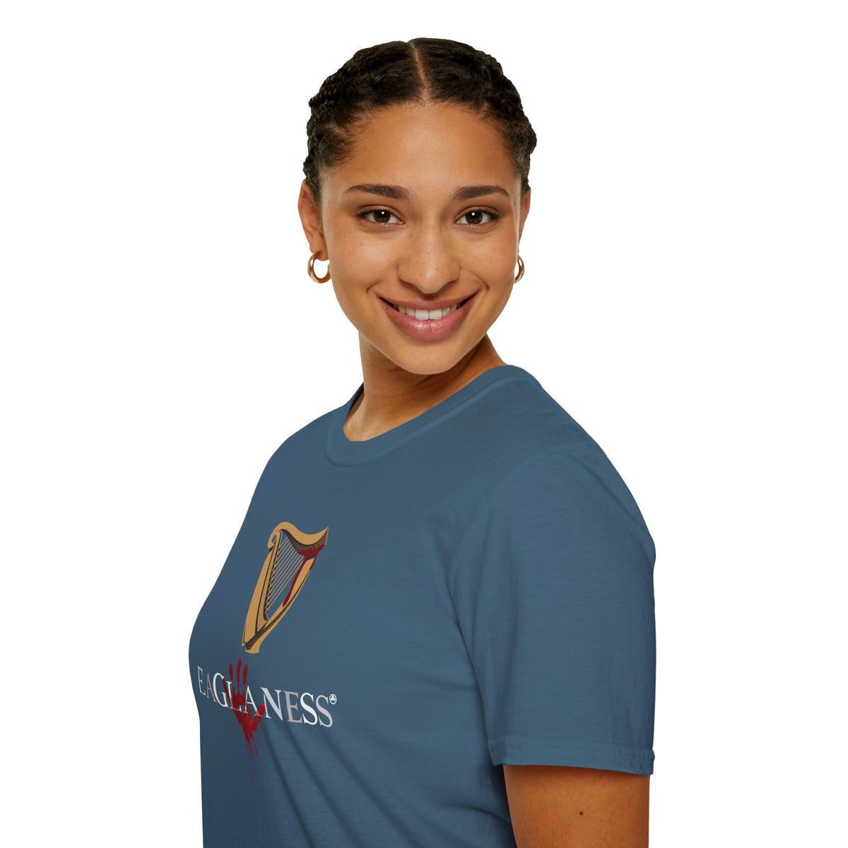 EAGLANESS 100% Cotton Unisex Softstyle T-Shirt