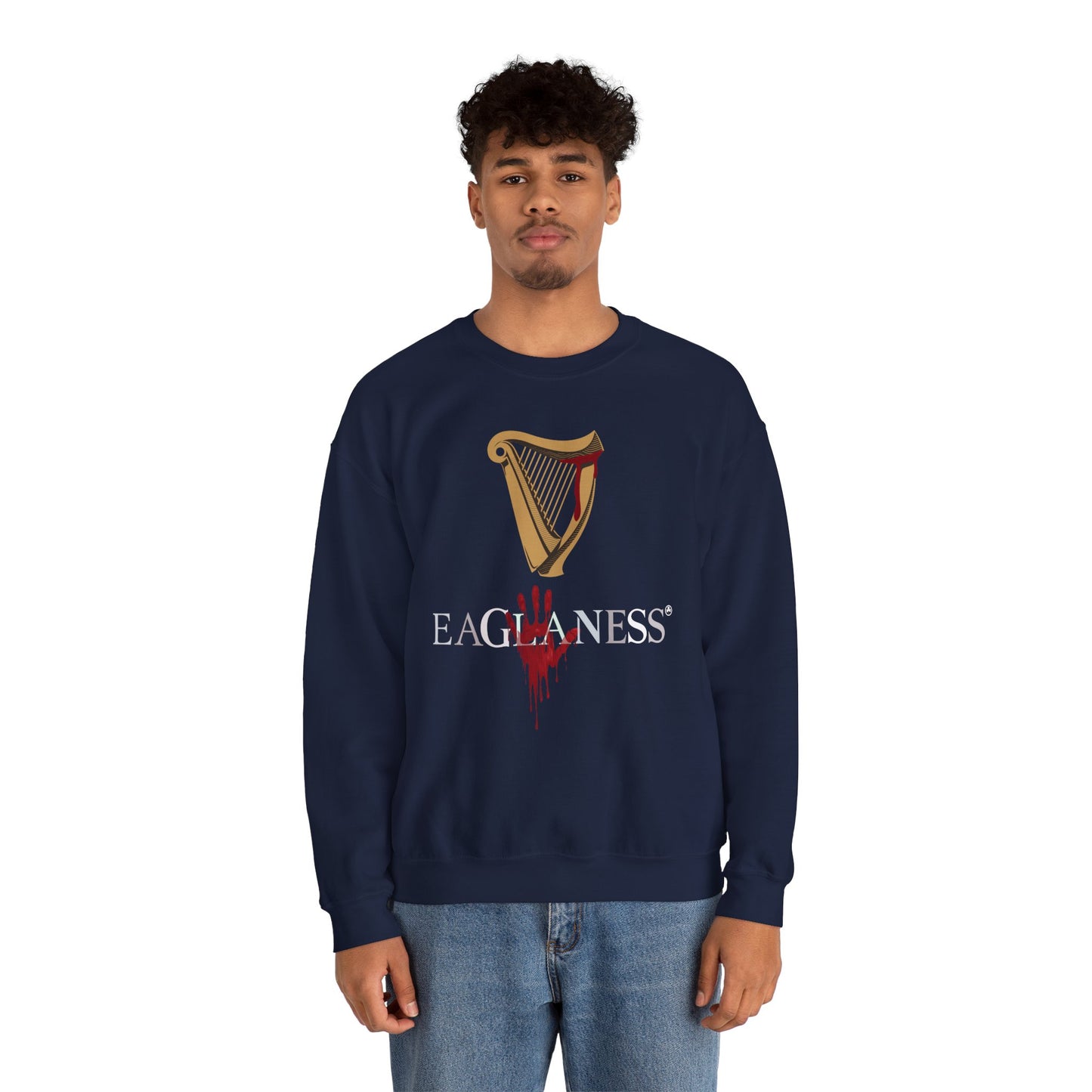EAGLANESS Unisex Heavy Blend Crewneck Sweatshirt