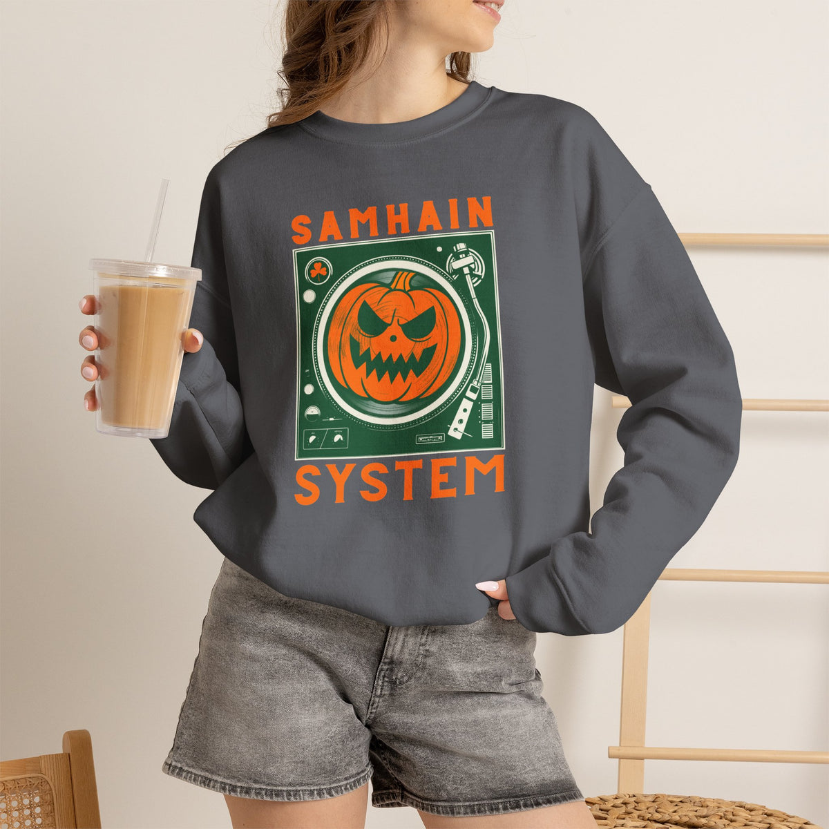SAMHAIN SYSTEM Unisex Heavy Blend Crewneck Sweatshirt