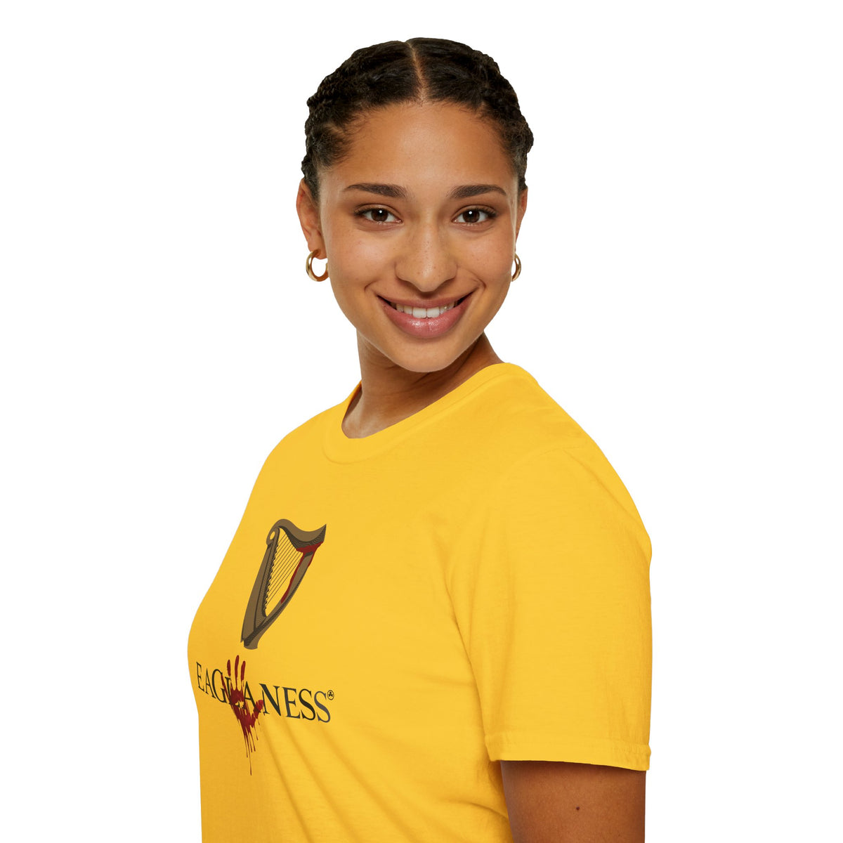 EAGLANESS 100% Cotton Unisex Softstyle T-Shirt