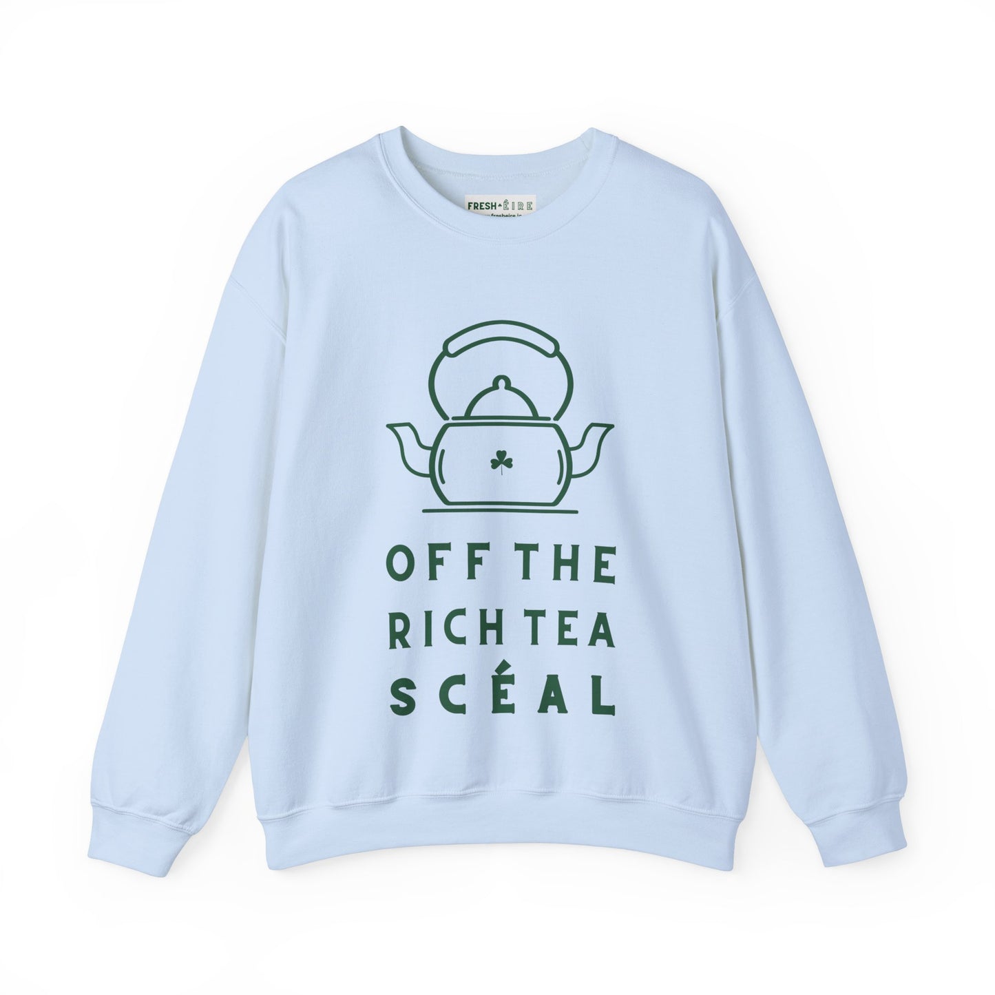 OFF THE RICH TEA SCÉAL Unisex Heavy Blend™ Crewneck Sweatshirt