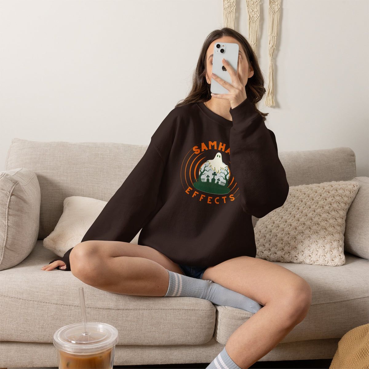 SAMHAIN EFFECTS Unisex Heavy Blend Crewneck Sweatshirt