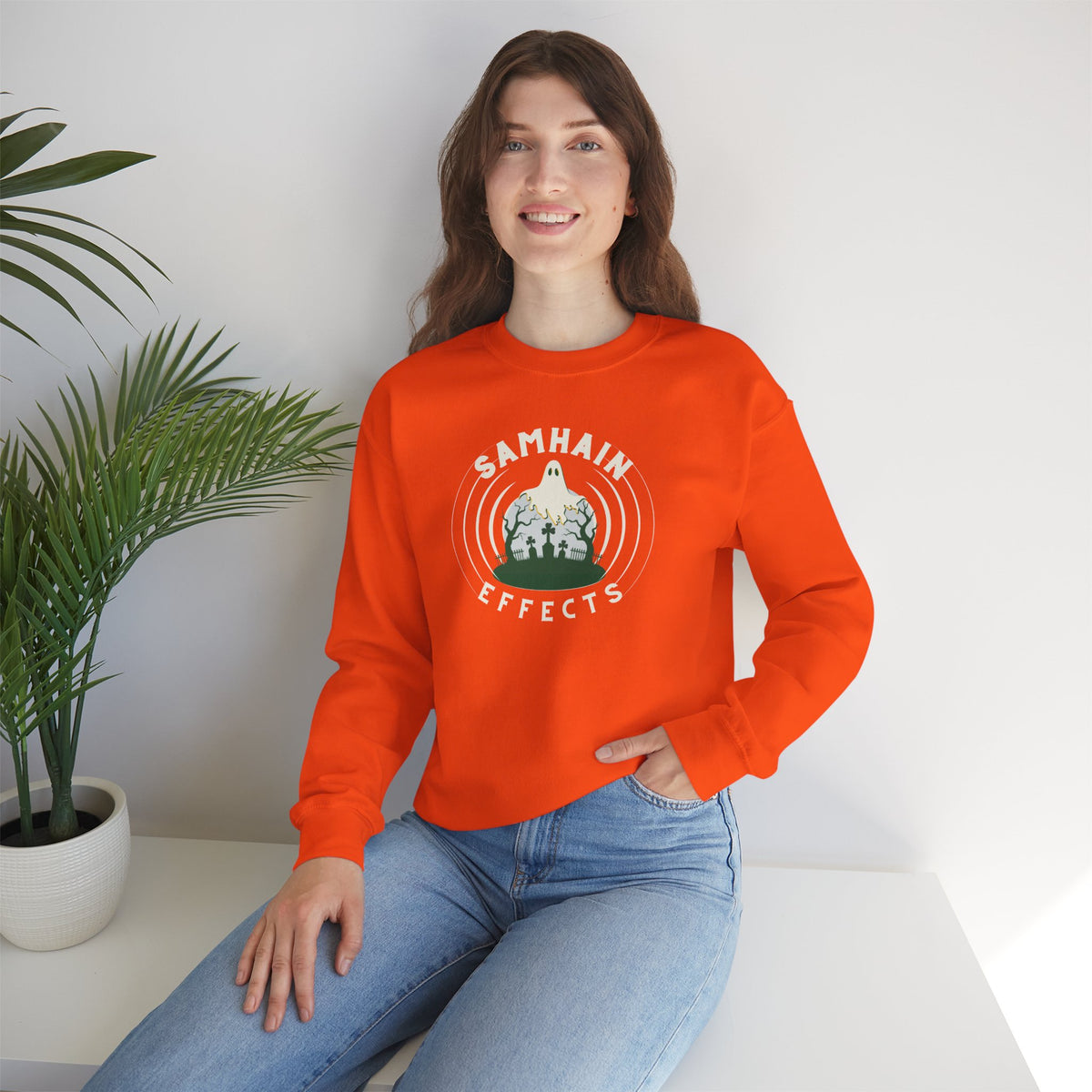 SAMHAIN EFFECTS Unisex Heavy Blend Crewneck Sweatshirt