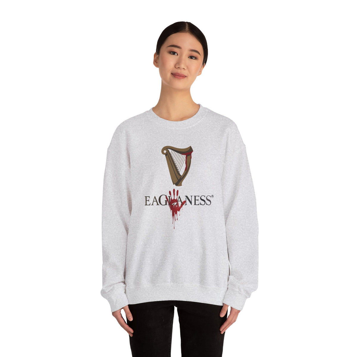 EAGLANESS Unisex Heavy Blend Crewneck Sweatshirt