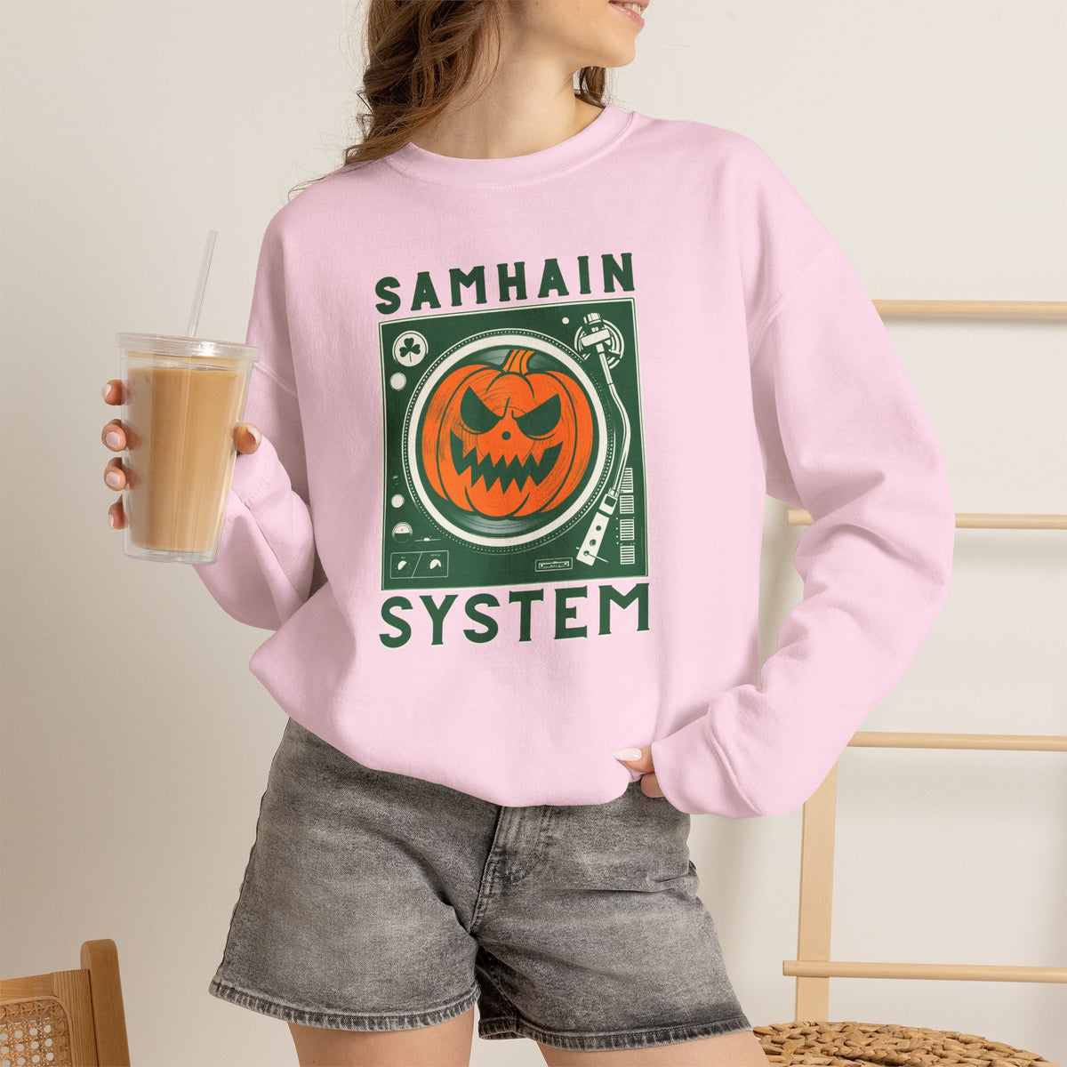SAMHAIN SYSTEM Unisex Heavy Blend Crewneck Sweatshirt