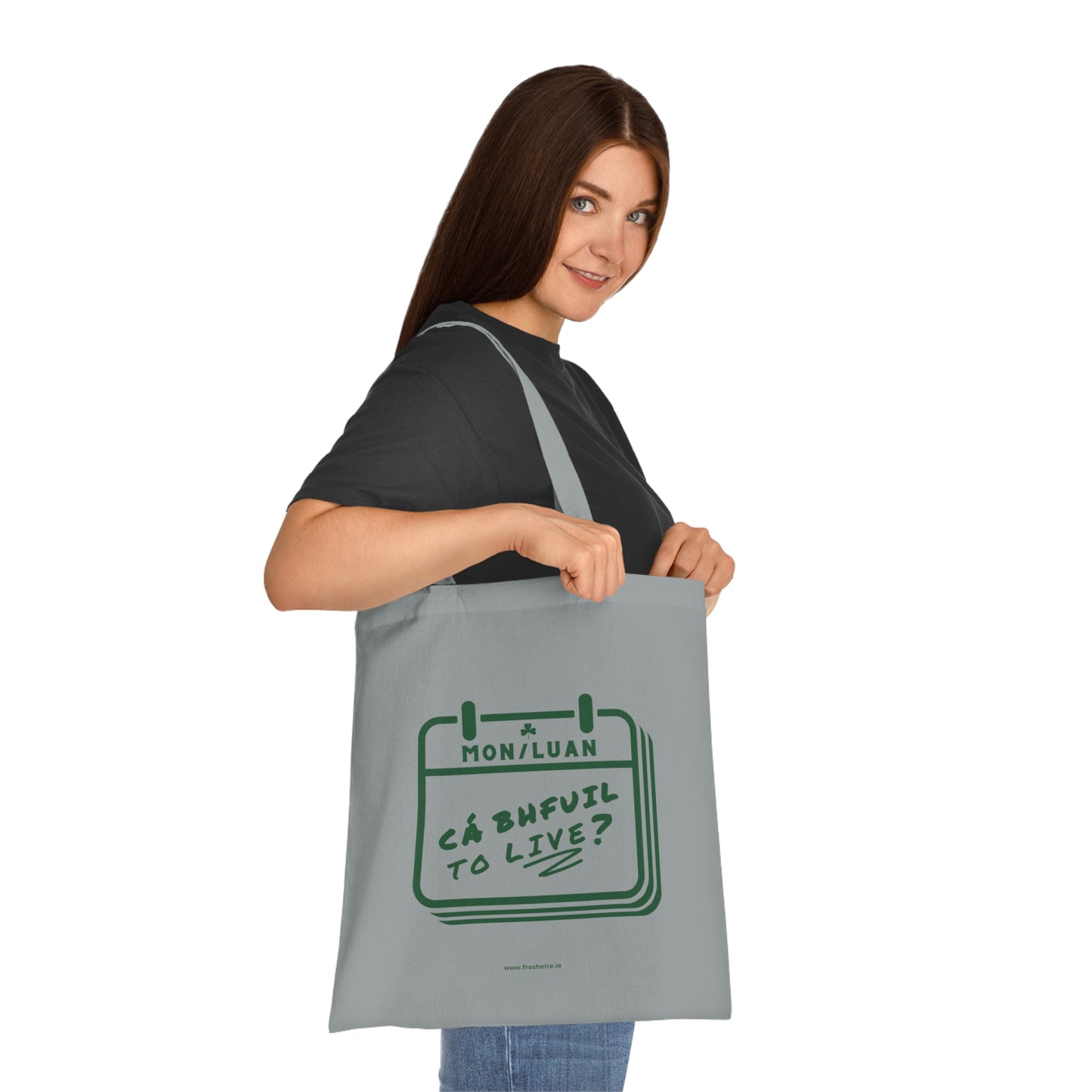 CÁ BHFUIL TO LIVE? 100% Cotton Tote Bag