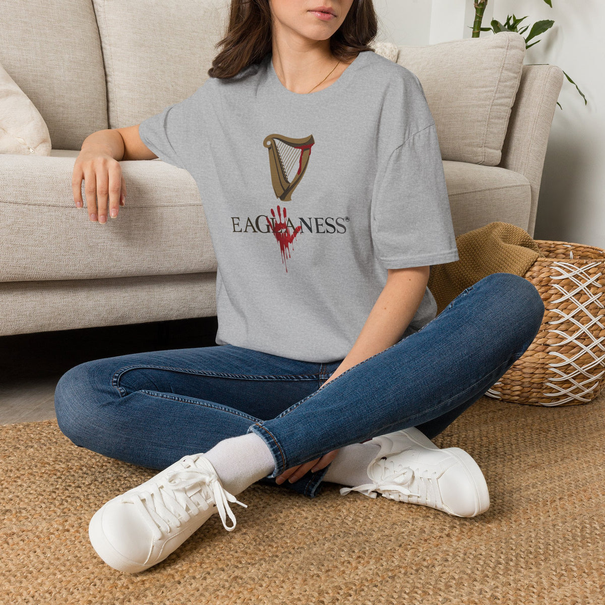 EAGLANESS 100% Cotton Unisex Softstyle T-Shirt