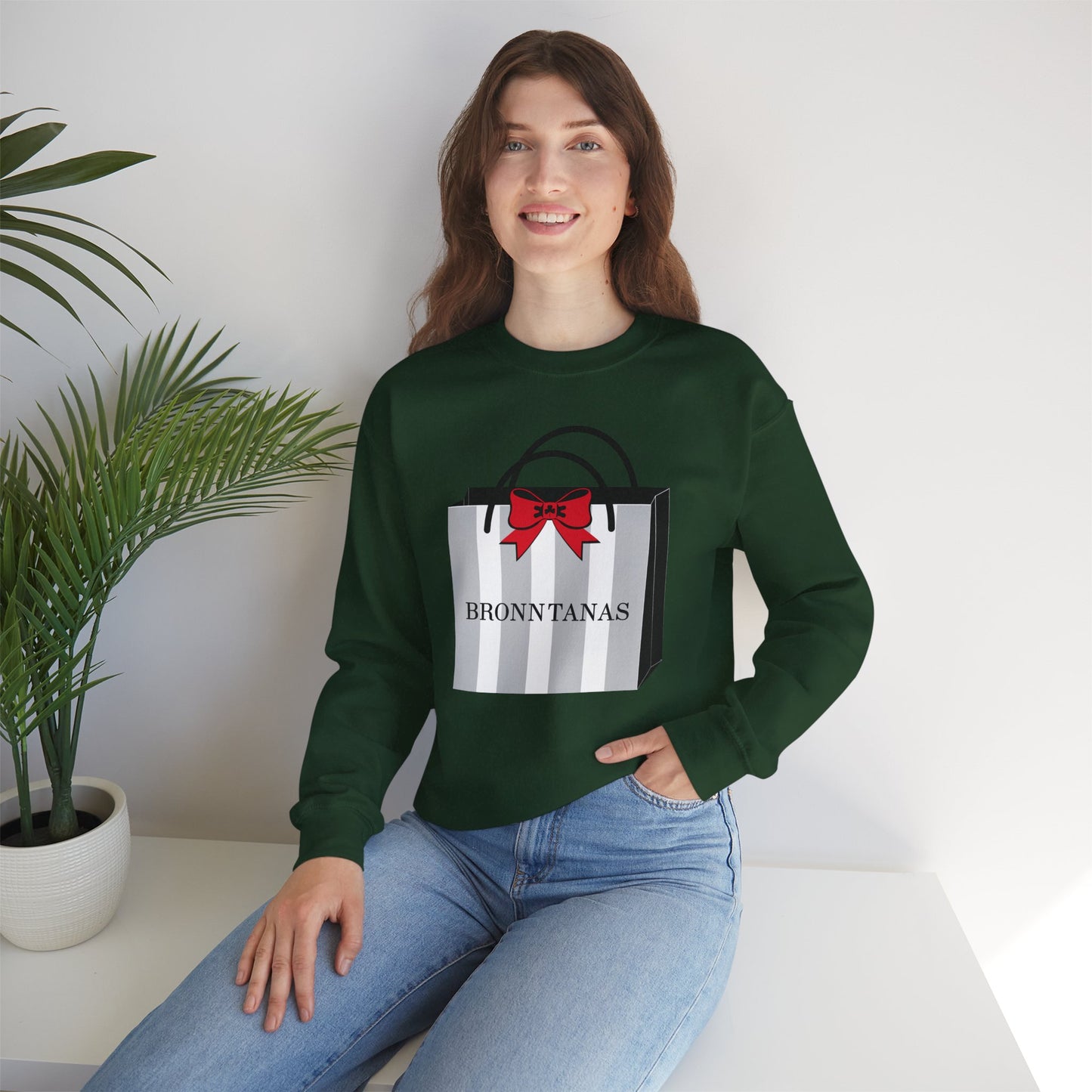 BRONNTANAS xmas Unisex Heavy Blend™ Crewneck Sweatshirt