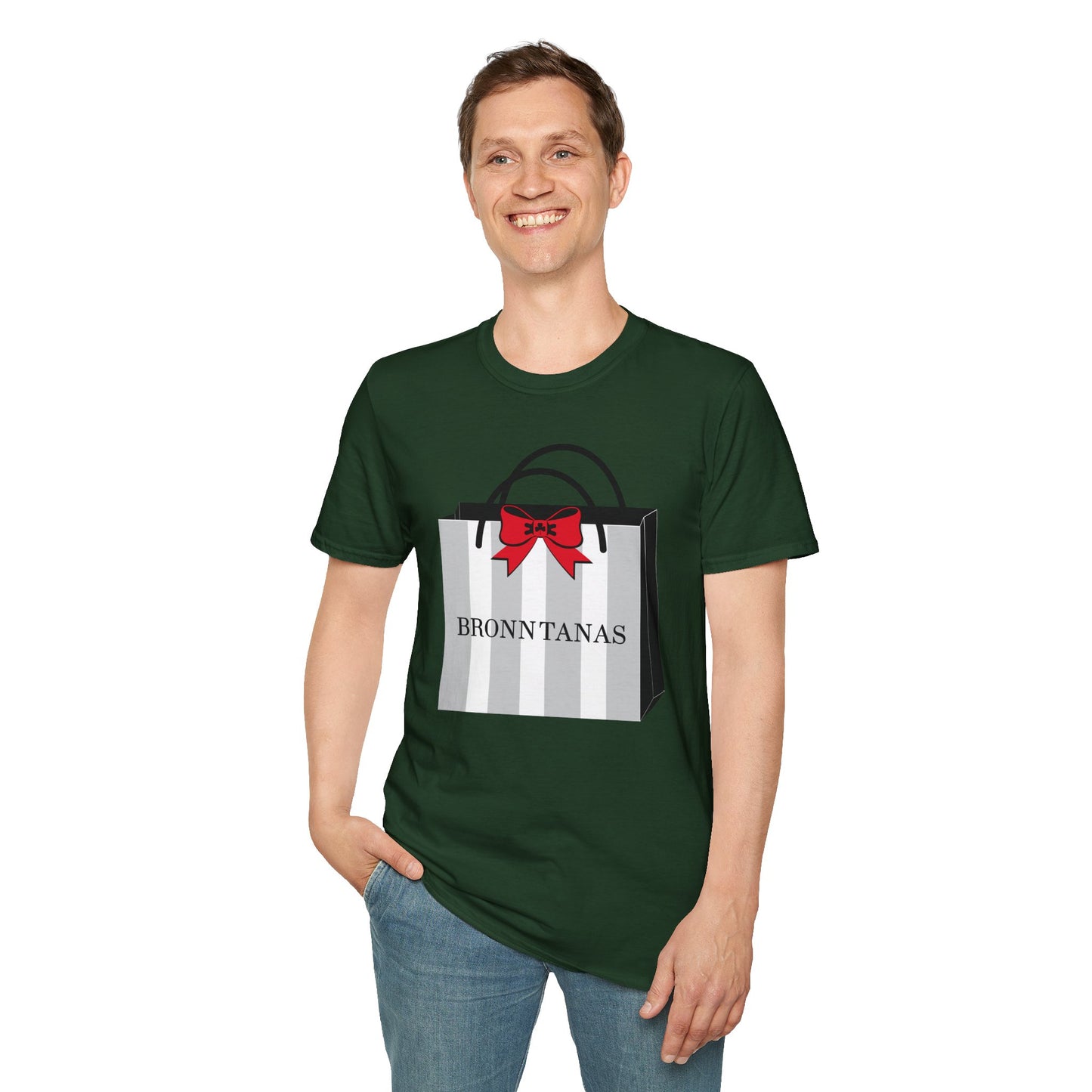 BRONNTANAS xmas  Unisex Softstyle 100% Cotton T-Shirt