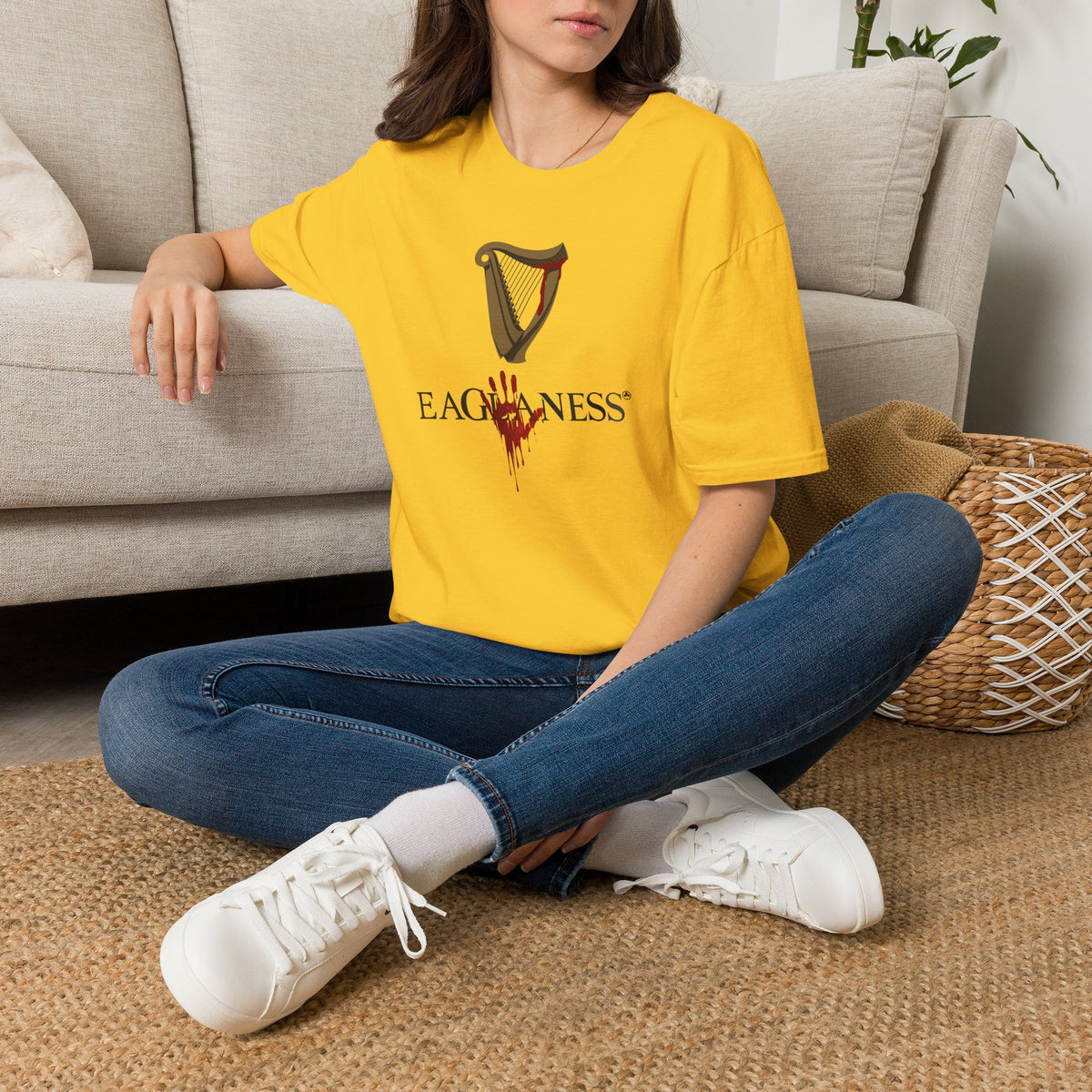 EAGLANESS 100% Cotton Unisex Softstyle T-Shirt