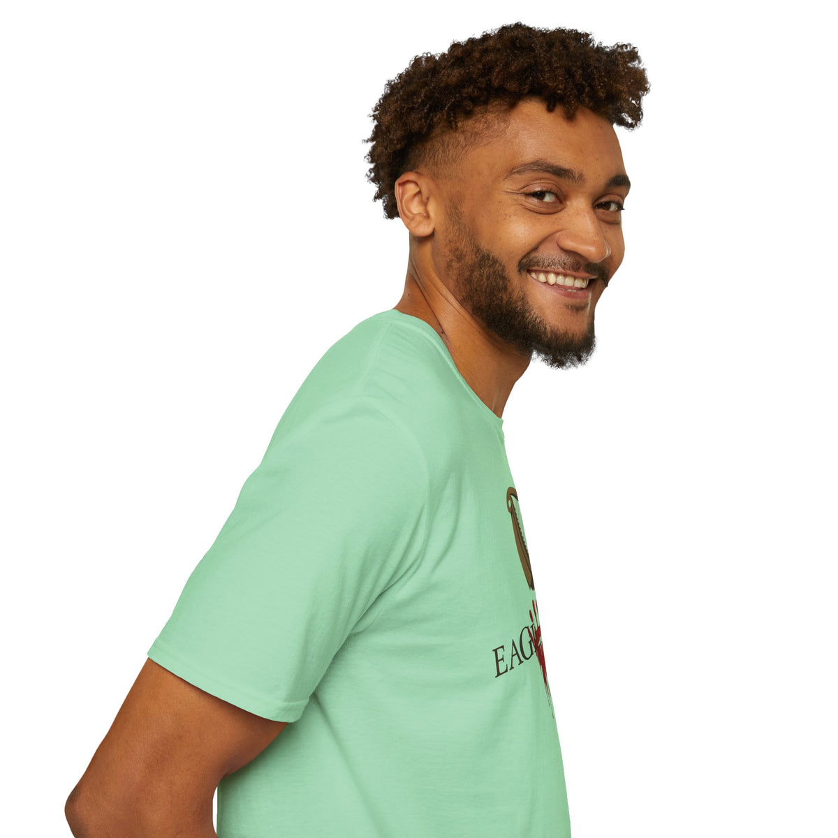 EAGLANESS 100% Cotton Unisex Softstyle T-Shirt