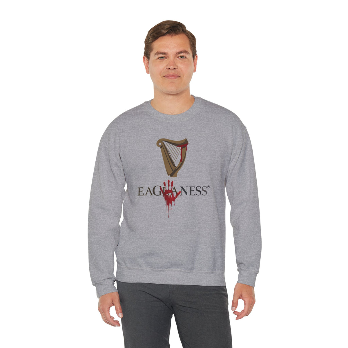EAGLANESS Unisex Heavy Blend Crewneck Sweatshirt