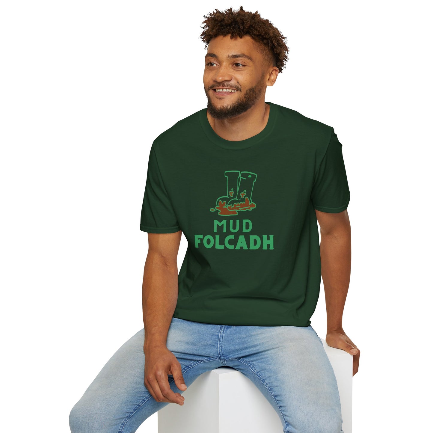 MUD FOLCADH Unisex Softstyle T-Shirt