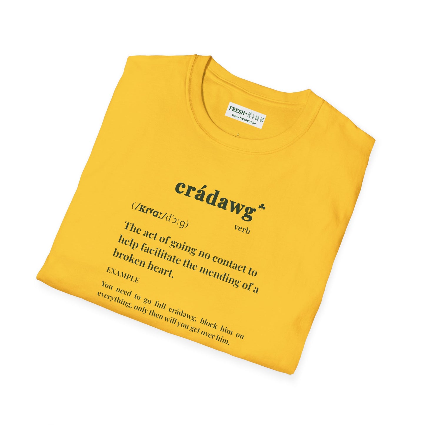 crádawg Unisex Softstyle 100% Cotton T-Shirt