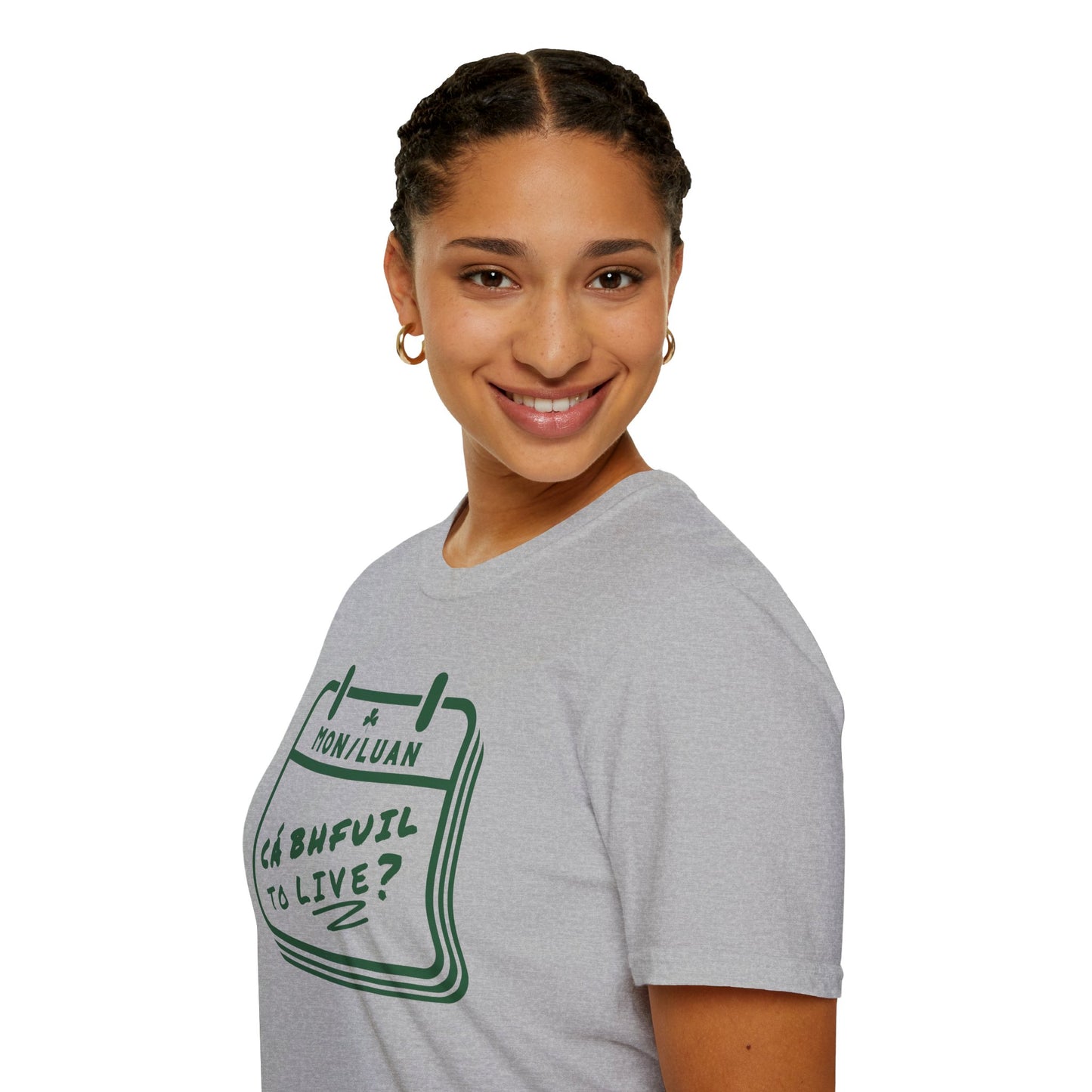 CÁ BHFUIL TO LIVE? Unisex Softstyle T-Shirt