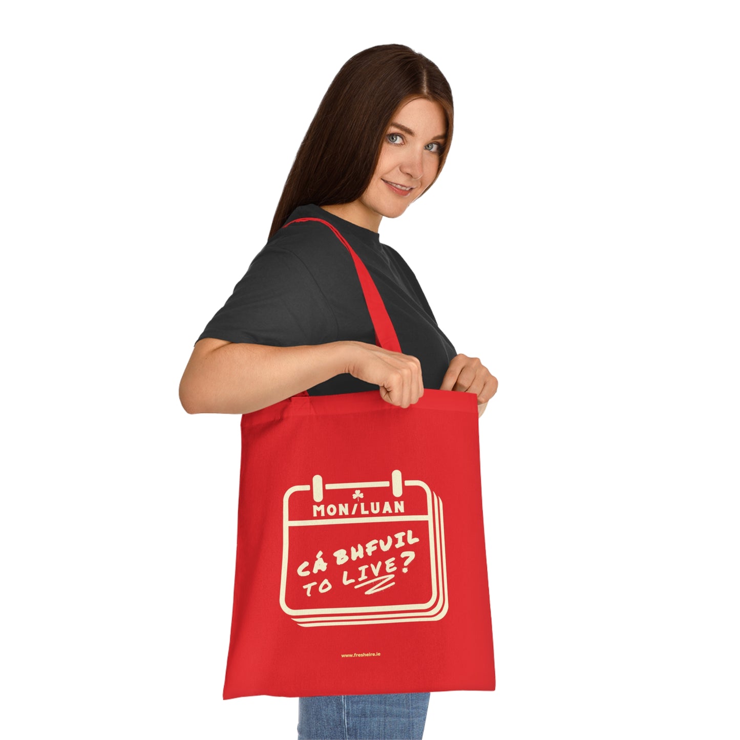 CÁ BHFUIL TO LIVE? 100% Cotton Tote Bag