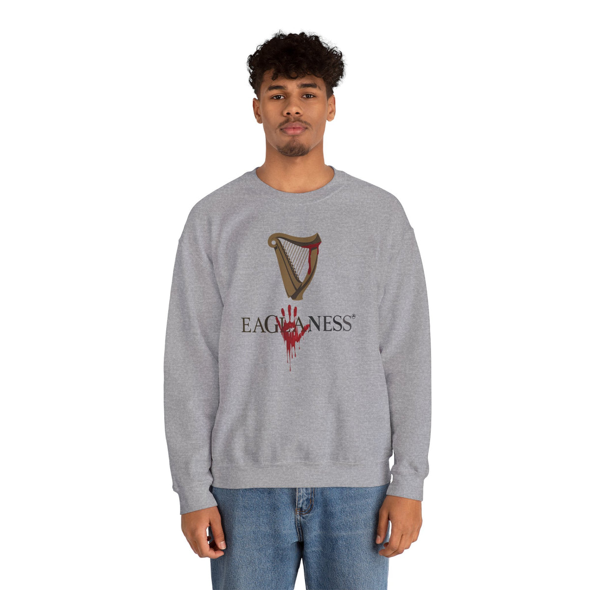 EAGLANESS Unisex Heavy Blend Crewneck Sweatshirt
