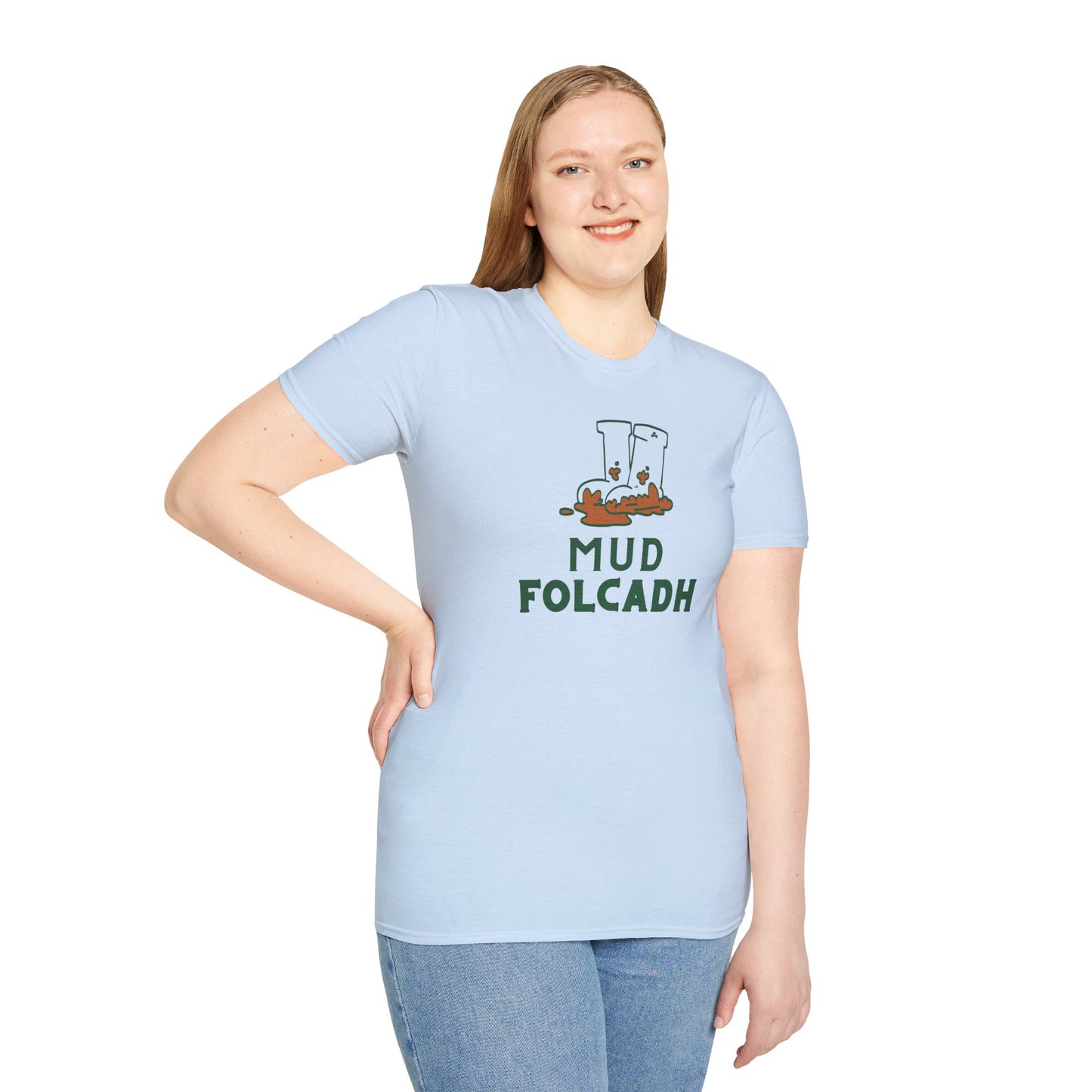MUD FOLCADH Unisex Softstyle T-Shirt