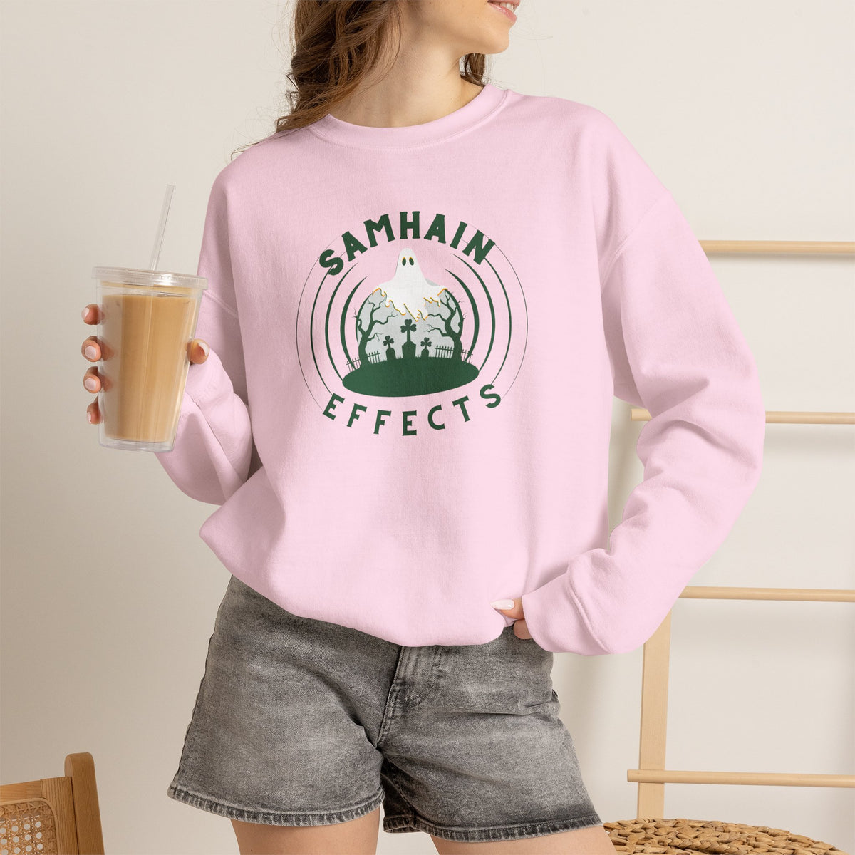 SAMHAIN EFFECTS Unisex Heavy Blend Crewneck Sweatshirt