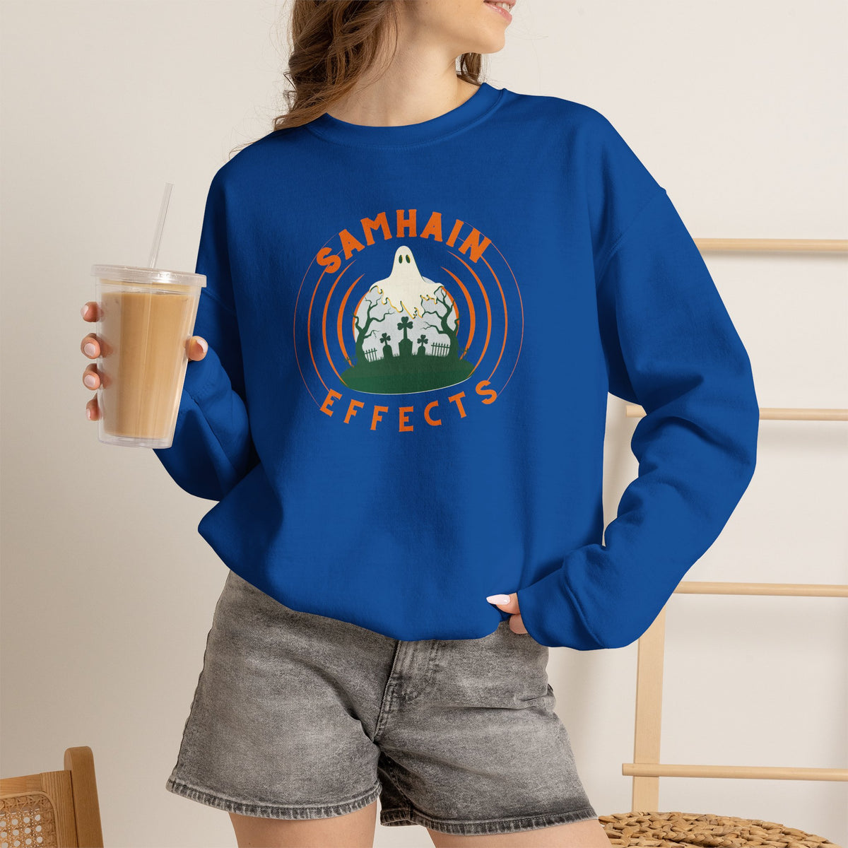 SAMHAIN EFFECTS Unisex Heavy Blend Crewneck Sweatshirt