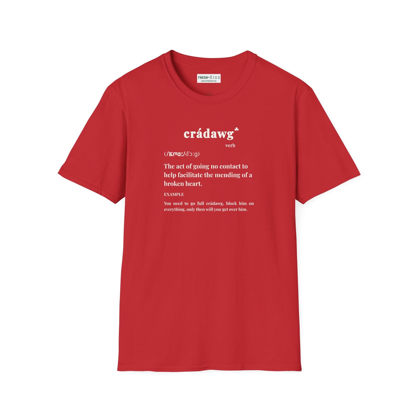 crádawg Unisex Softstyle 100% Cotton T-Shirt
