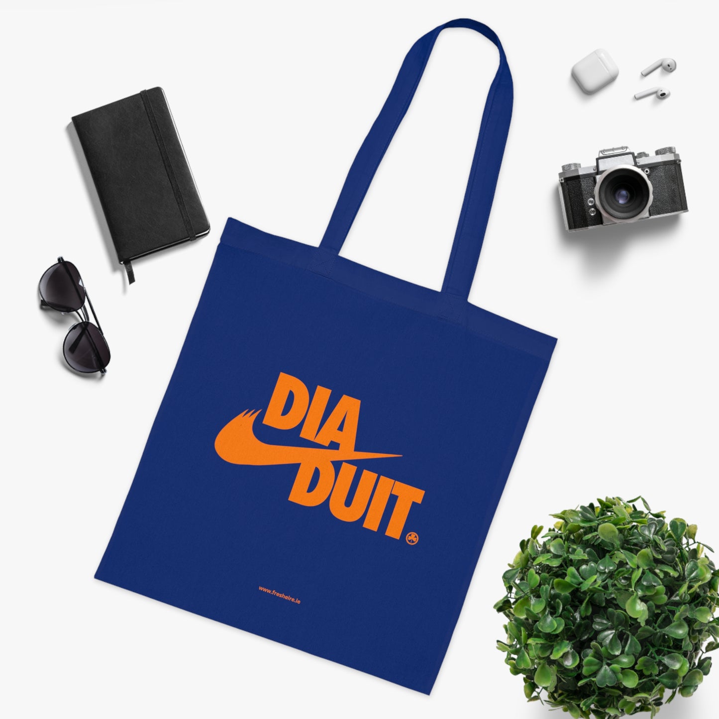 DIA DUIT 100% Cotton Tote Bag