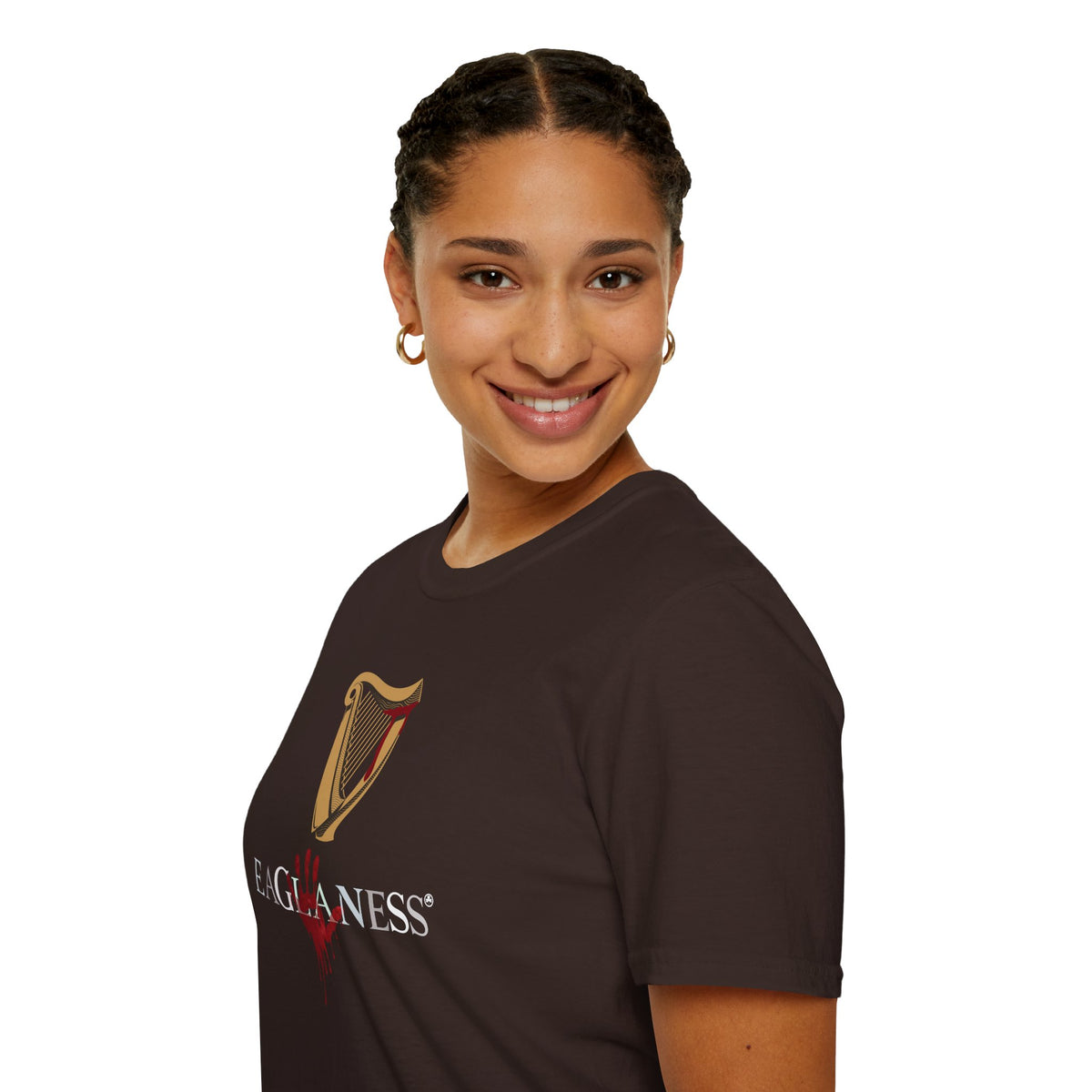 EAGLANESS 100% Cotton Unisex Softstyle T-Shirt