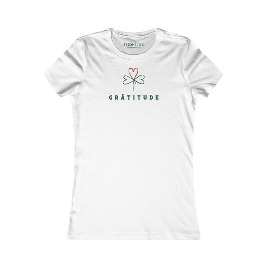 GRÁTITUDE Women's Favorite Tee