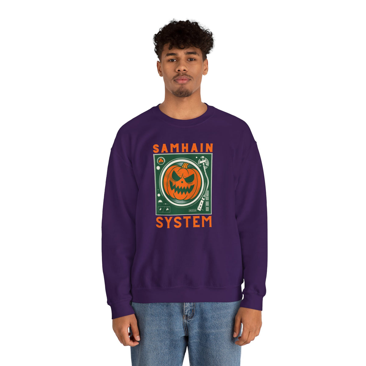 SAMHAIN SYSTEM Unisex Heavy Blend Crewneck Sweatshirt
