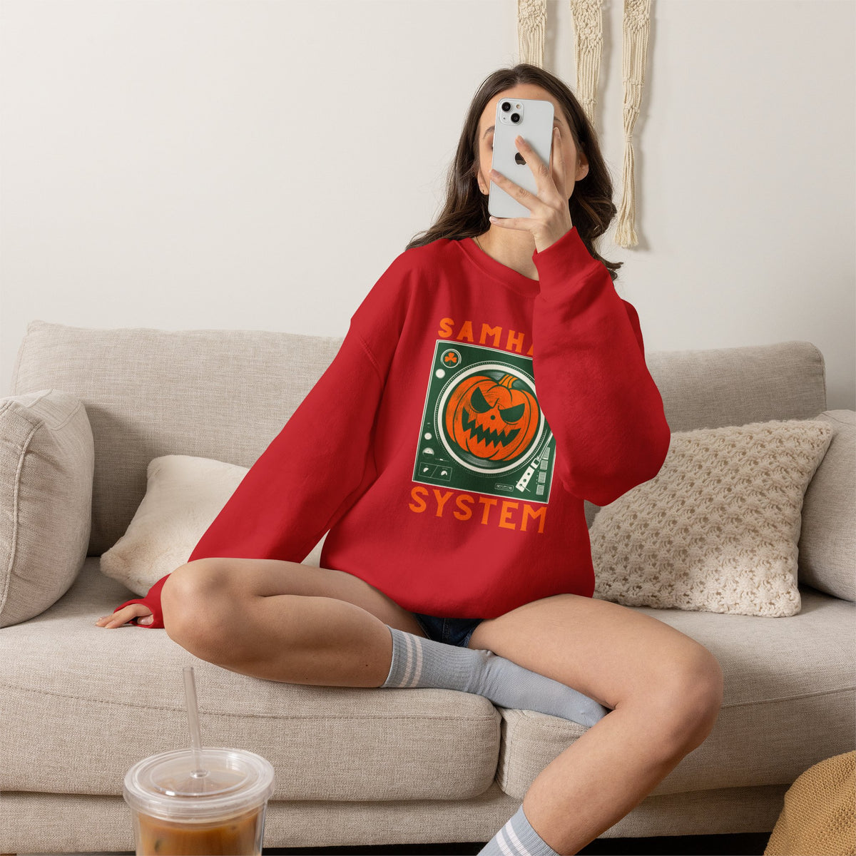 SAMHAIN SYSTEM Unisex Heavy Blend Crewneck Sweatshirt