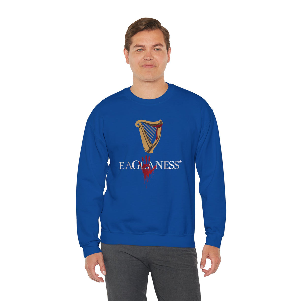 EAGLANESS Unisex Heavy Blend Crewneck Sweatshirt